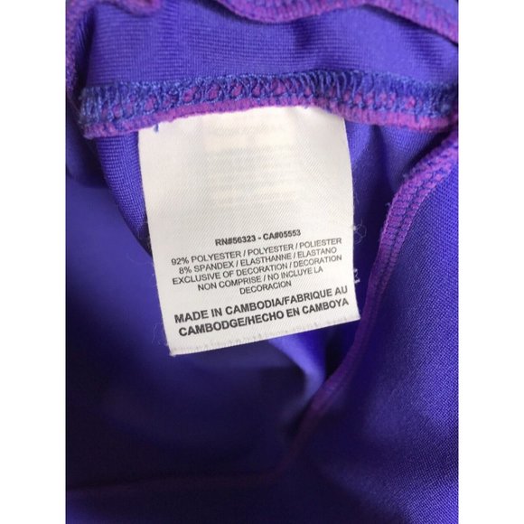 Nike Running Jacket Womens Small Blue Purple Full Zip Fit-Dry Long Sleeve - Picture 5 of 7